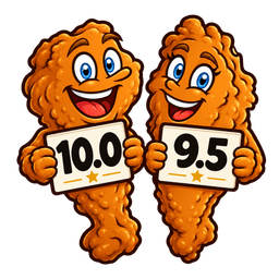 Cartoon wing mascots